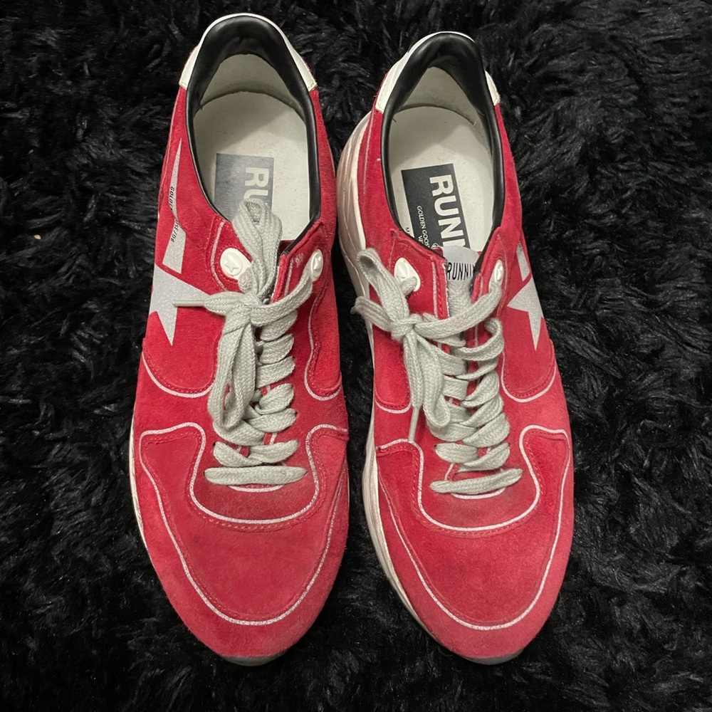 Red golden goose runners brand new size 38